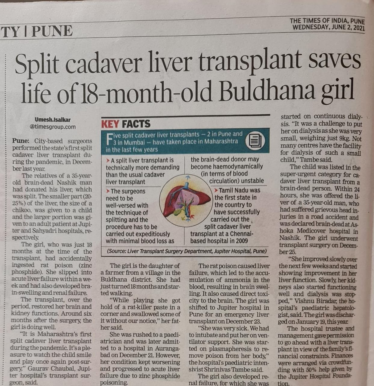 Liver Transplant - Dr. Vishnu Biradar